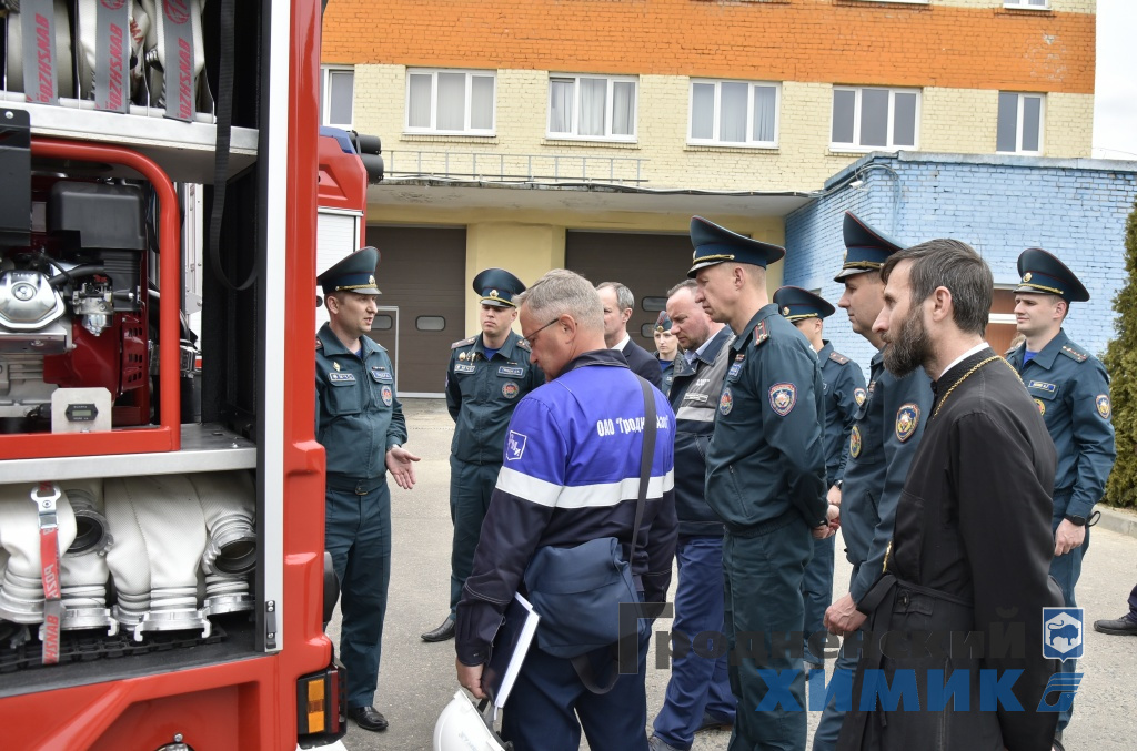ОАО «Гродно Азот» пополнило новой техникой автопарк ПАСО-5
